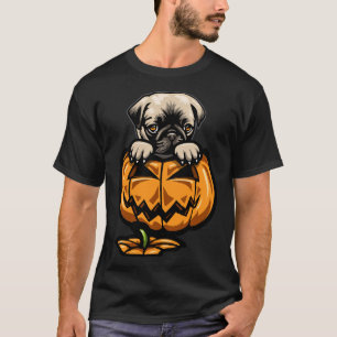 Cute Pug Pumpkin Classic 194 T-Shirt