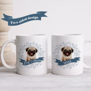 Cute Pug Puppy Coffee Mug