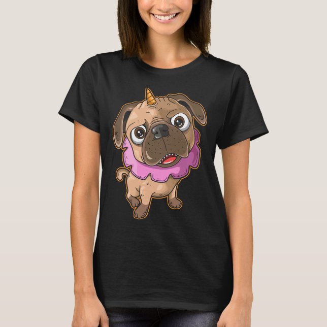 Cute pug puppy Essential T-Shirt 126 (Front)