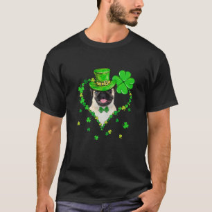 Cute Pug Saint Patrick's Day Dogs Dad Mum T-Shirt
