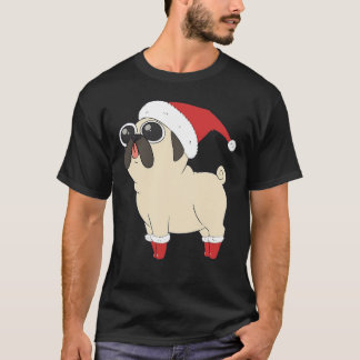 Cute Pug Santa Christmas Essential 189 T-Shirt