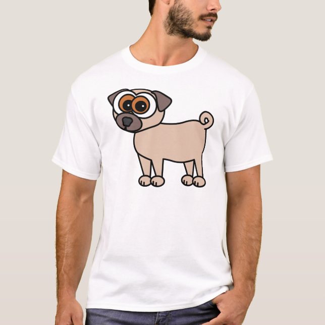 Cute Pug Shirt (Front)