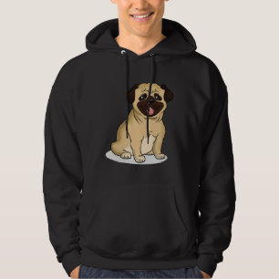 Cute Pug Sticker Design Classic T-Shirt 832 Hoodie