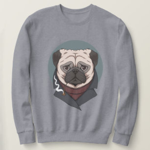 Cute Pug Sweatshirt