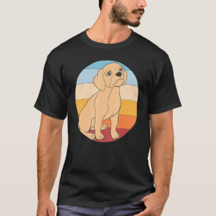 Cute Puggle Dog Owner Pet Animal Retro Puggle T-Shirt
