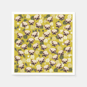 Cute Pugs Paper Napkins