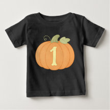 Cute Pumpkin 1st Birthday Shirt | Fall Autumn Kids