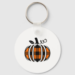 Cute Pumpkin Fall And Autumn Pumpkins Thanksgiving Key Ring