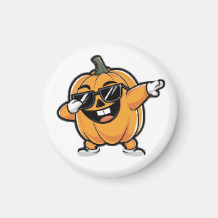 Cute Pumpkin Halloween Magnet