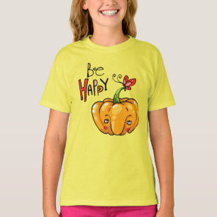 Cute Pumpkin "Hi" T-Shirt