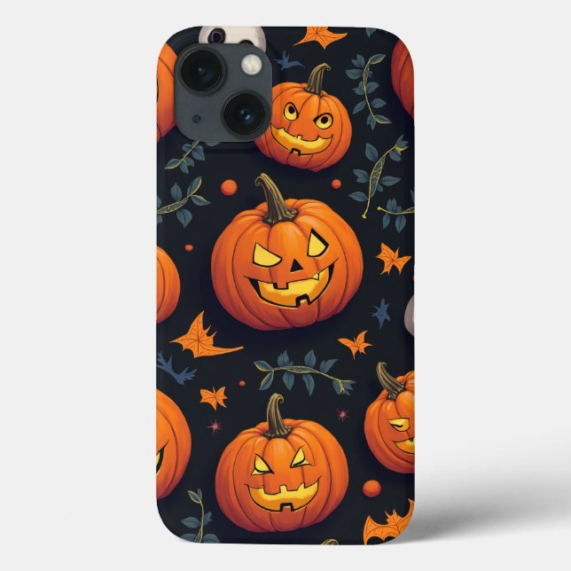 Cute pumpkin iPhone case (Back)