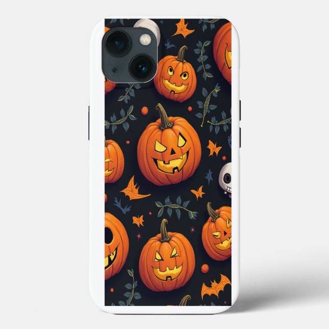 Cute pumpkin iPhone case (Back)