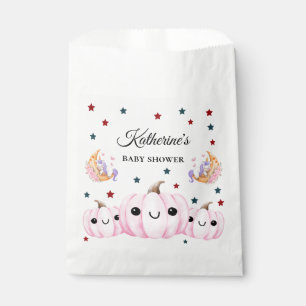 Cute Pumpkin Is On The Way Halloween Baby Shower Favour Bag
