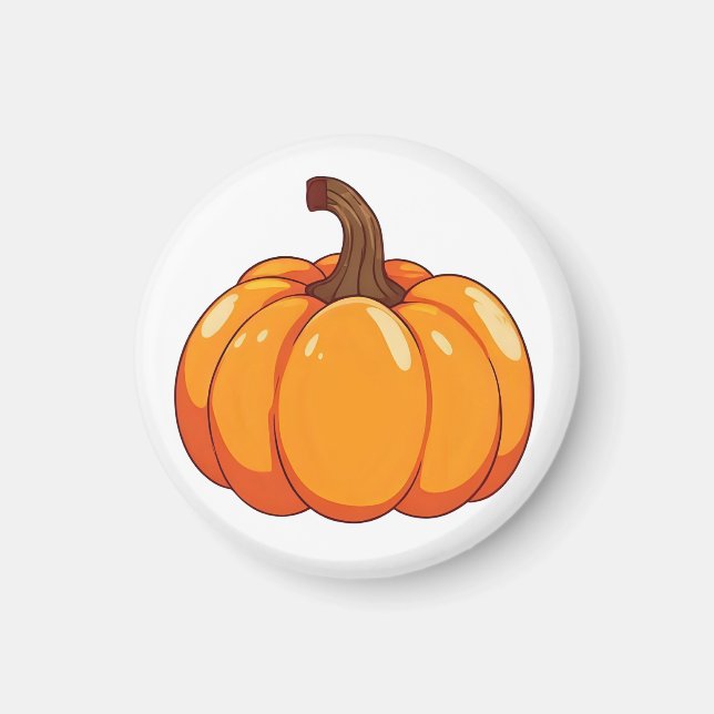 Cute Pumpkin Magnet (Front)
