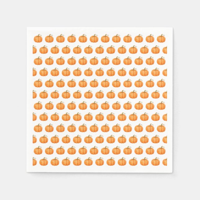 Cute Pumpkin Napkin (Front)