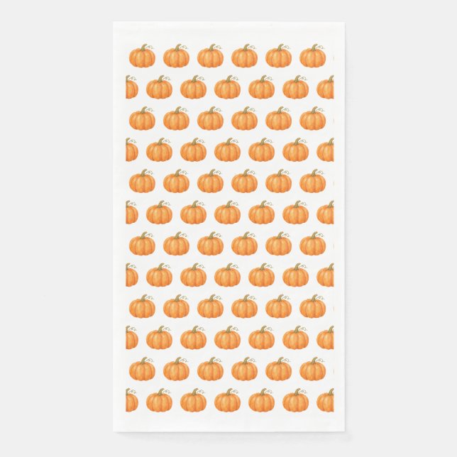 Cute Pumpkin Napkin (Front)