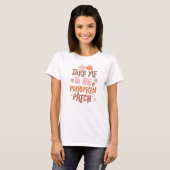 Cute Pumpkin Patch T-Shirt (Front Full)