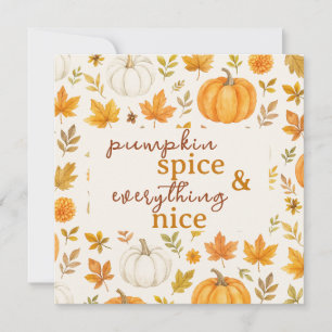 Cute Pumpkin Pattern   Thanksgiving 