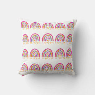 Cute Pumpkin Rainbow Cushion