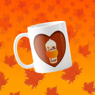 Cute Pumpkin Spice Coffee Cup