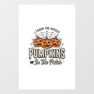 Cute Pumpkin Teacher Halloween Design_1