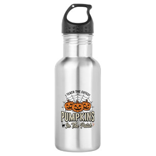 Cute Pumpkin Teacher Halloween Design_1 532 Ml Water Bottle