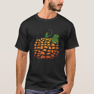Cute Pumpkin Turtle Sea Halloween Costume Gift Far T-Shirt