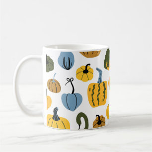 Cute Pumpkins Cartoon Hand Drawn Coffee Mug
