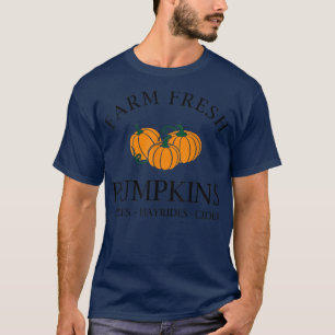 Cute Pumpkins Happy Autumn Pumpkin Lover Thanksgiv T-Shirt
