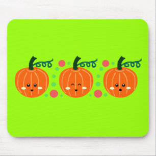 Cute Pumpkins Mouse Pad