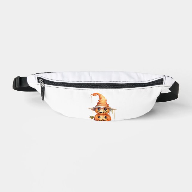 Cute Pumpkins Sticker Bum Bags (Front)