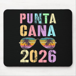 Cute punta cana 2026 vacation swimming trip bff mouse pad