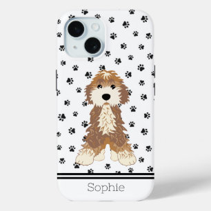Cute Pup Custom iPhone 15 Case