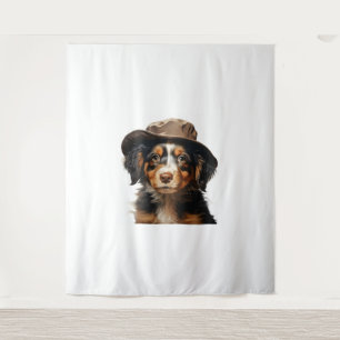 Cute Puppies. Nursery ClipArt S1 Tapestry
