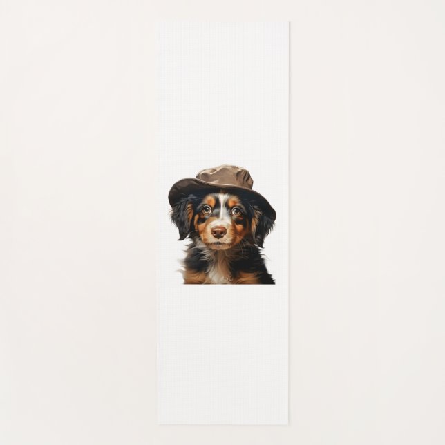 Cute Puppies. Nursery ClipArt S1   Yoga Mat (Front)