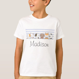 Cute Puppies Personalised T-Shirt