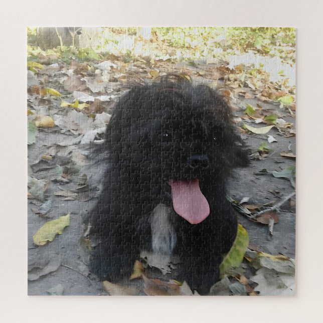 Cute Puppy Alert Jigsaw Puzzle (Vertical)