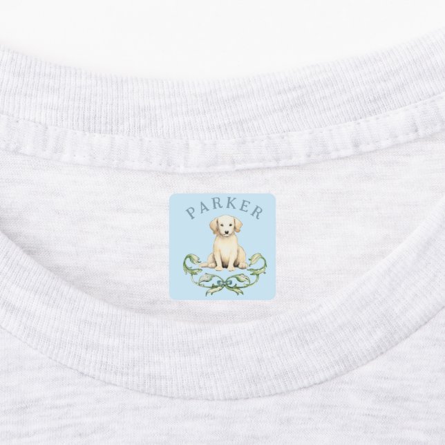 Cute Puppy Baby Boy (Affixed)