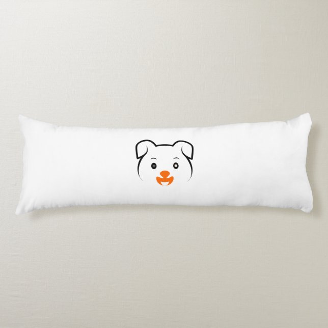 Cute Puppy Body Cushion (Front)