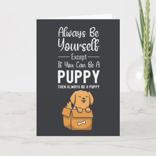 Cute Puppy Cards Funny Dog Pet Humour Animal