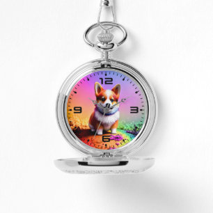 Cute Puppy Corgi Dog-36475 Watch
