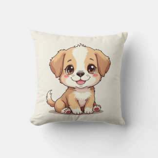 cute puppy cushion