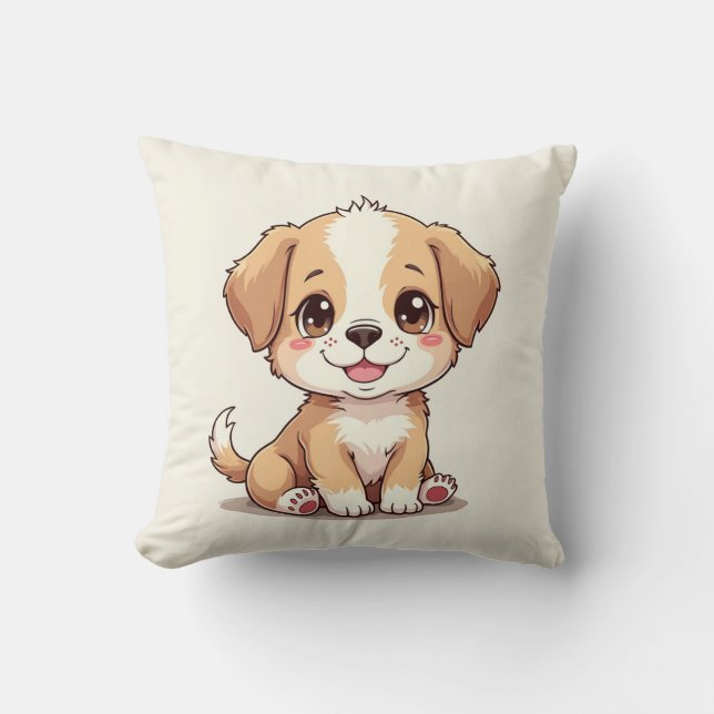cute puppy cushion (Front)