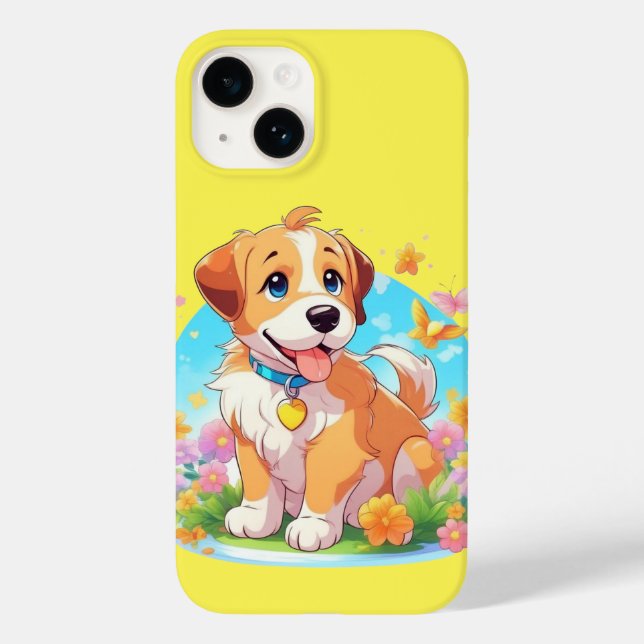 Cute Puppy Dog Case-Mate iPhone Case (Back)