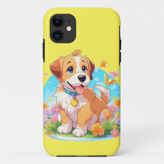 Cute Puppy Dog Case-Mate iPhone Case (Back)
