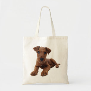 Cute Puppy Dog Lover Airedale Terrier Tote Bag