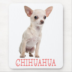 Cute Puppy Dog Lover Gift Funny Chihuahua Mouse Pad