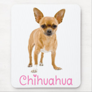 Cute Puppy Dog Lover Gift Funny Chihuahua Mouse Pad