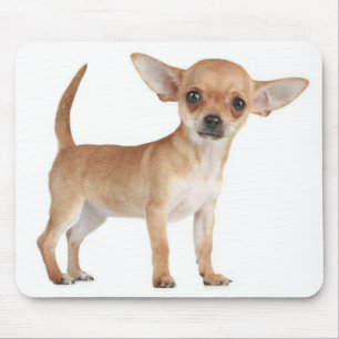 Cute Puppy Dog Mum Gift Funny Chihuahua Mouse Pad