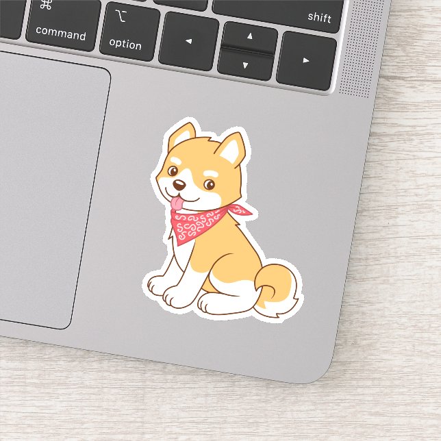 Cute Puppy Dog Shiba Inu (Detail)